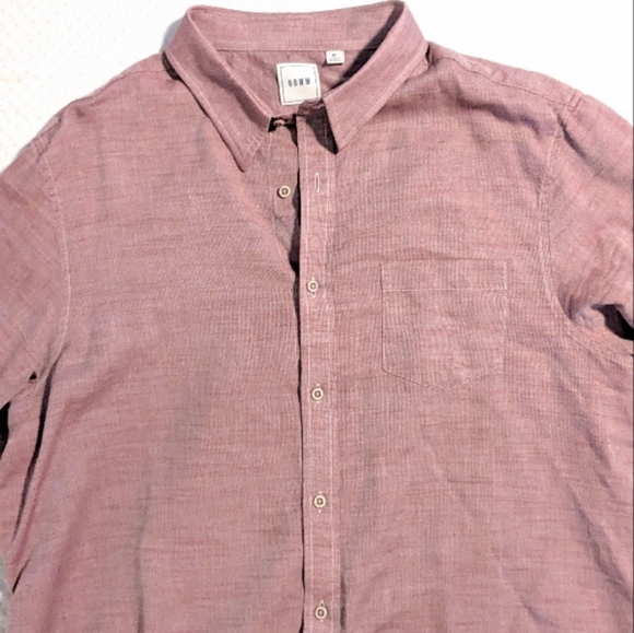 ROWM Men's Button-Up Shirt - Picture 1 of 5
